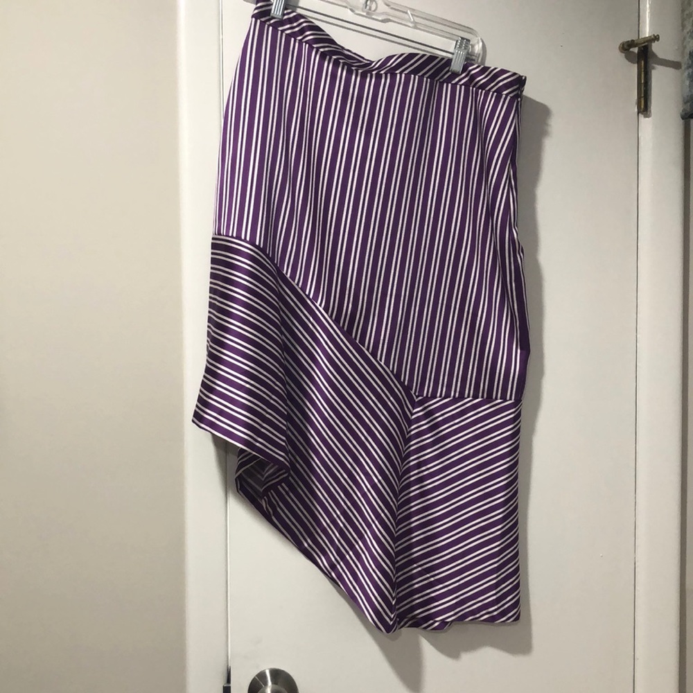 Banana republic satin skirt